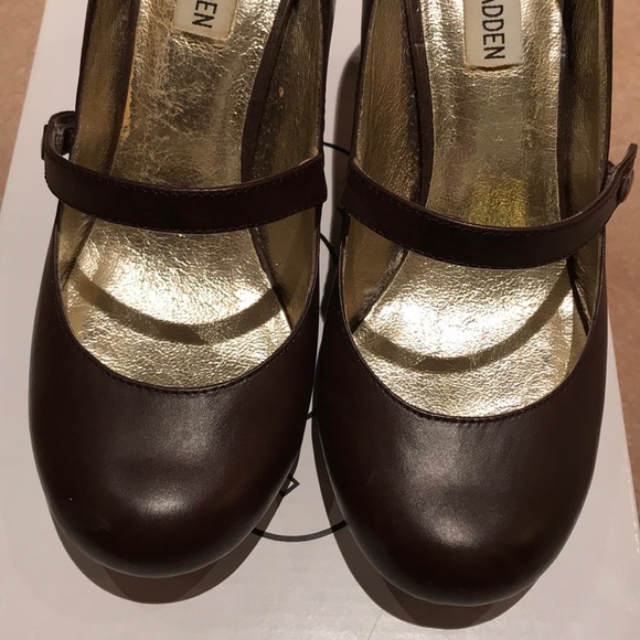 Steve Madden Loucee brown leather - Picture 2 of 5